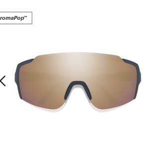 Smith Flywheel Glasses in Matt French Navy + Chromopop Rose Gold Lenses